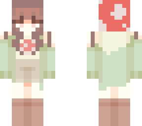 mushroom girl