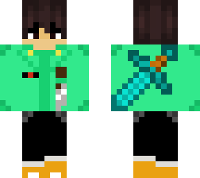 my new minecraft skin