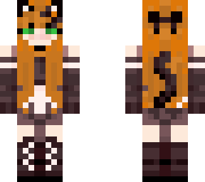 orange cat maid