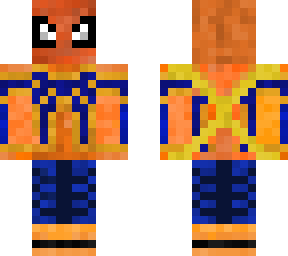 orange iron spider
