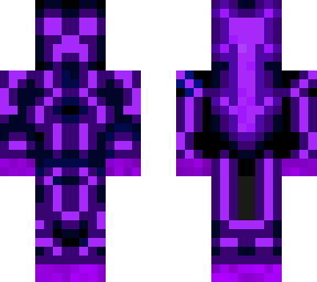 purple creeper power suit (cool effects)