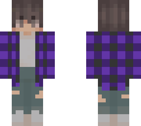 purple flannel