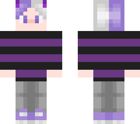 purple themed guy