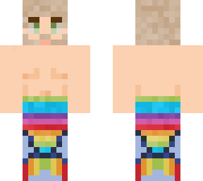 rainbow reef merman tail (classic)