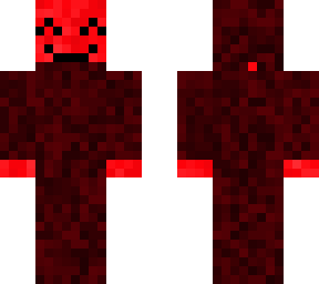 red alien robot
