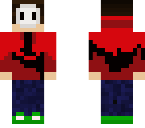 red mask