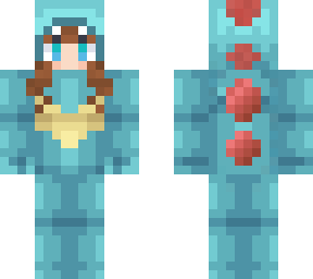 totodile girl w/ pigtails