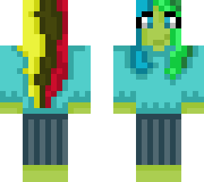 (colorful monsters pack) slime girl