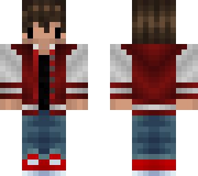 ben in a varsity jacket