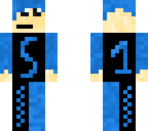 black and blue boy
