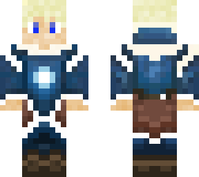 blonde waterbender