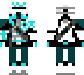 bright blue airborn trooper