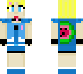 bubbles inspired skin watermelon back
