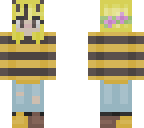 bumble tv with no wings and flower crown