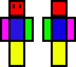 colorful man