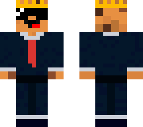 cookie in a suit