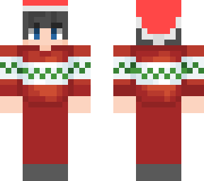 cool looking christmas skin