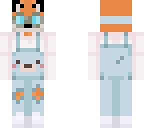 cute fox with on and off goggles