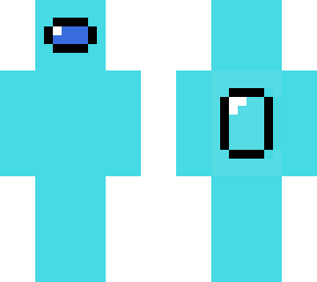 cyan among us crewmate
