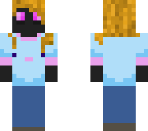 enderman axolotl shirt boy (long hair)