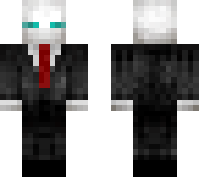 enderman blanco con ojos celestes xd