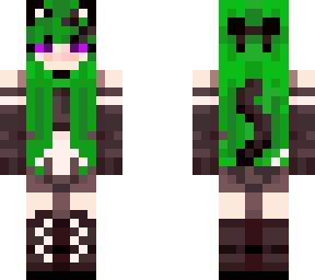 green cat maid