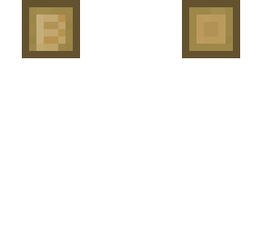 letter b - oak head