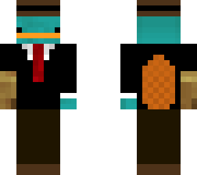 perry platypus thanos suit[on/off] without glasses