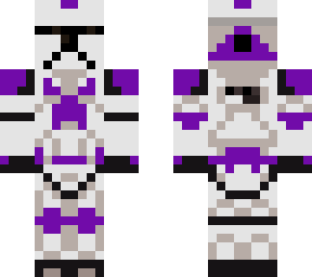 purple clone trooper