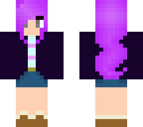 purple hair