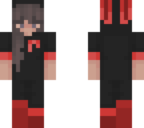 red bunny girl