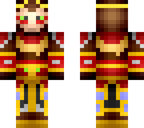 this skin is from planet minecraft i just add the golden crown