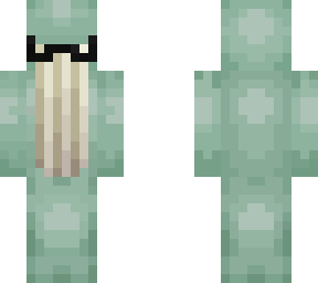 whale with a mustache