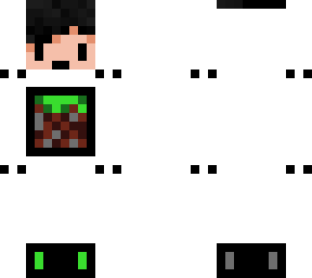 white minecraft hoodie