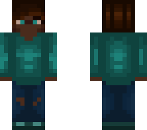 | teal jumper |