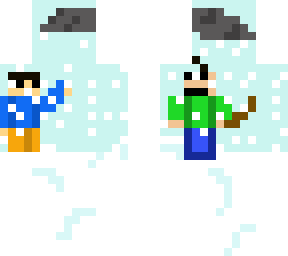 baldi and boy(for a contest)