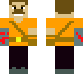 battler orange