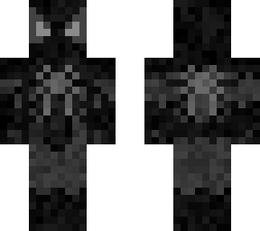 black suited spider man