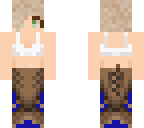 brown (wild) axolotl mermaid tail (slim)
