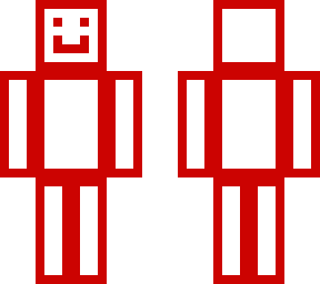 cartoon character (red)