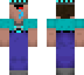 cyan husky noob king