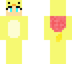 duck onesie girl!