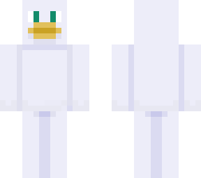 duck with green eyes