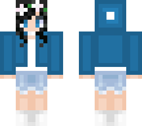 flower crown with sky :3