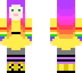fun rainbow outfit