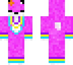 glamy pink fox