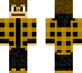 monkey in gold flannel