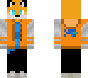 my skin in the fishy fox member jacket