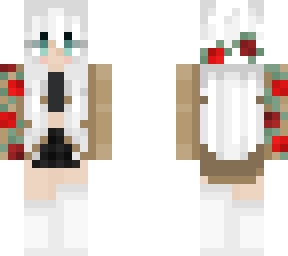rose-themed character