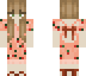 strawberry dress self insert